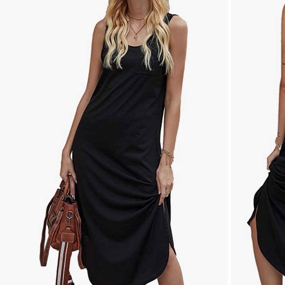 Romwe Women's Casual Summer Sleeveless dress